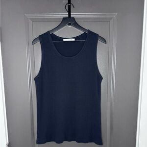 SAMSOE SAMSOE Men's Ribbed Tank Top | Classic Black | XL | Organic Cotton 🔥🔥